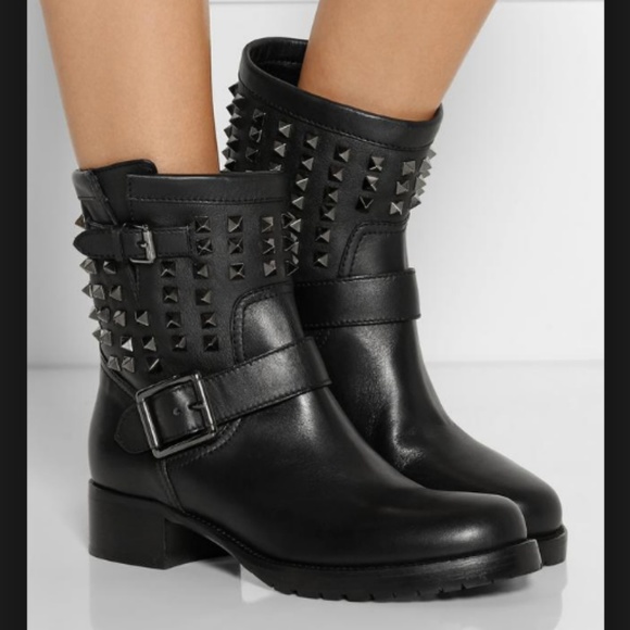 valentino rockstud rolling boots